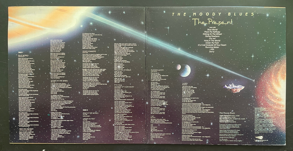 Виниловая пластинка The Moody Blues ‎– The Present
