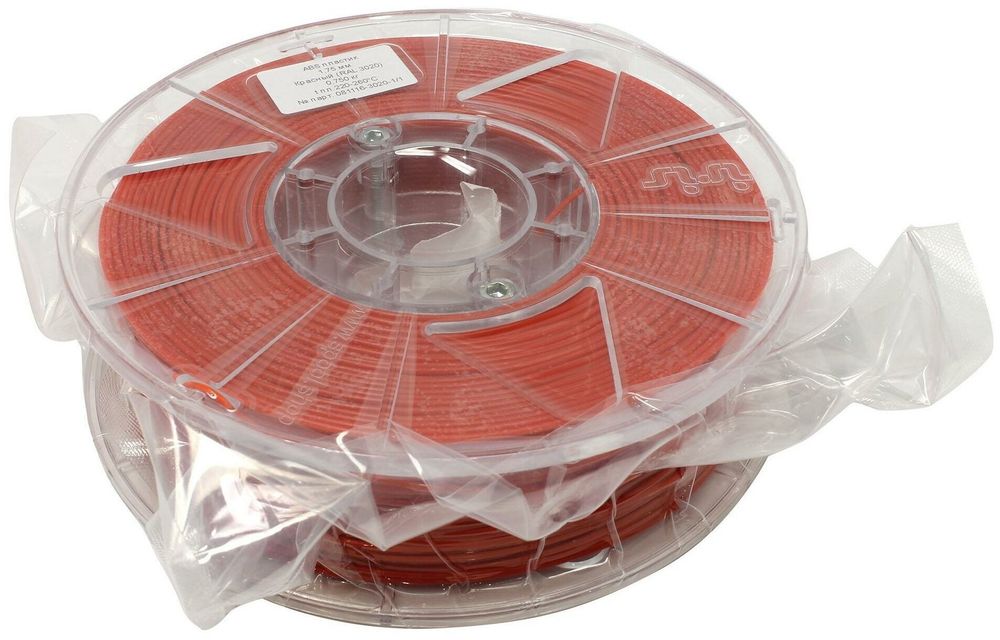 Пластик для принтера 3D Cactus CS-3D-ABS-750-RED ABS d1.75мм 0.75кг 1цв.