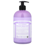Dr. Bronner's, 4-in-1 Organic Sugar Soap, Lavender, 24 fl oz (710 ml)