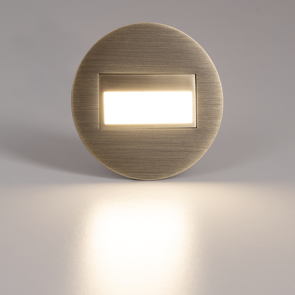 Citilux Скалли CLD007R3 LED Встраиваемый светильник лестничный Бронза