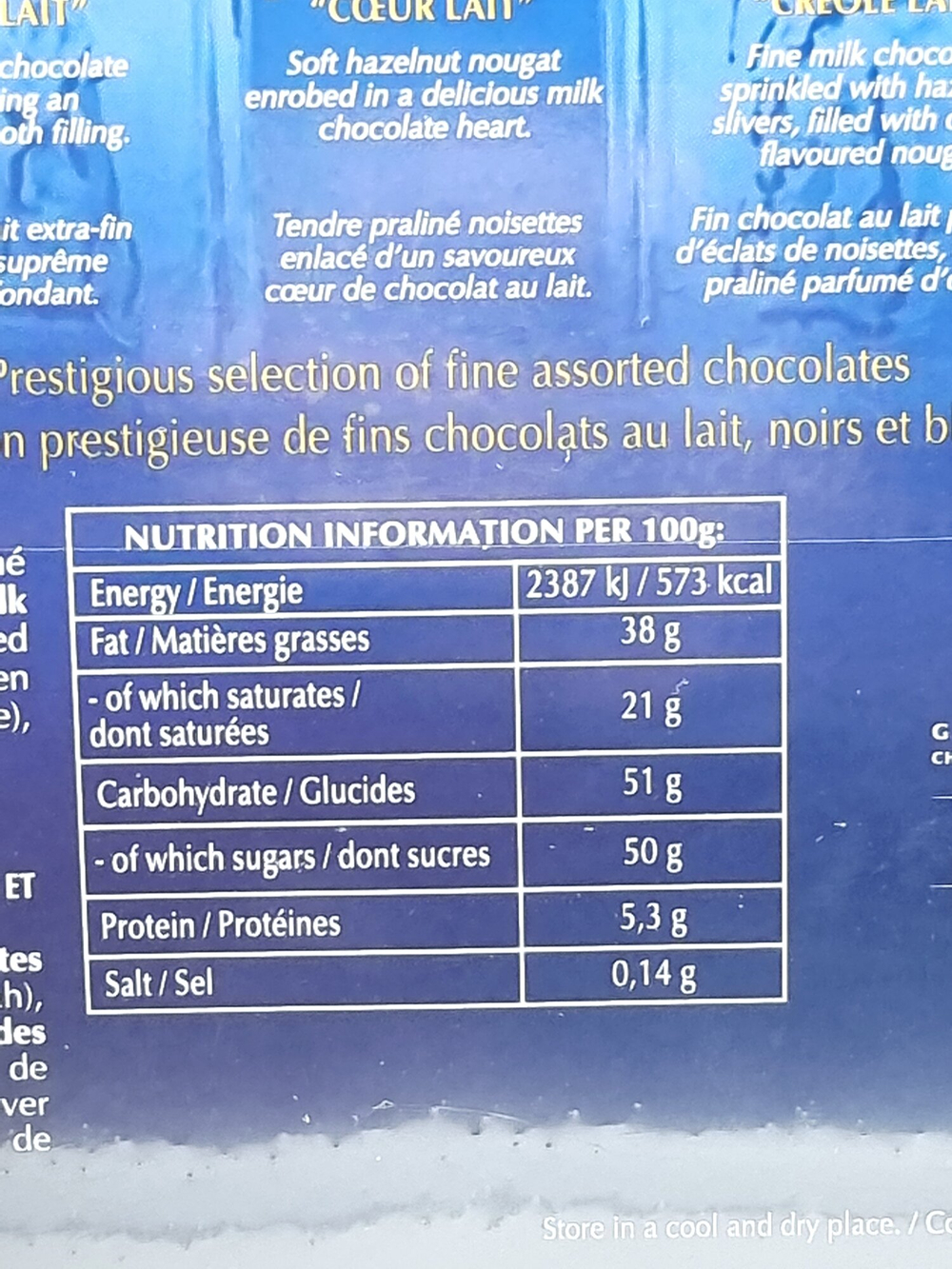Шоколадные конфеты ассорти Lindt Champs-Elysees 17 конфет 182 г (Франция)