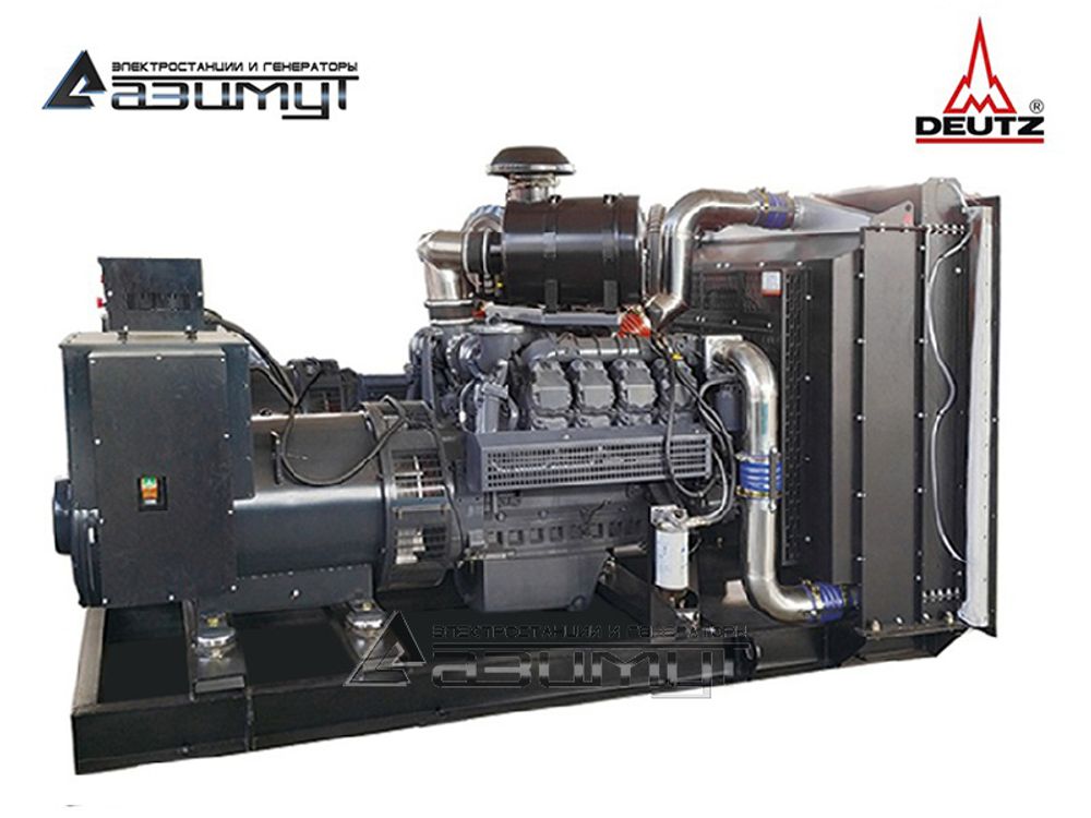 Дизельный генератор Азимут АД-480С-Т400-1РМ6C Deutz Дизельный генератор Азимут АД-480С-Т400-1РМ6C Deutz