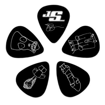 Медиаторы 10шт Planet Waves 1CBK4-10JS Joe Satriani