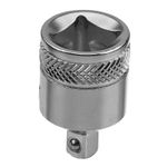Набор торцевых головок, трещотка 120 зубьев, 1/2", 1/4", CrV, 41 предмет Gross