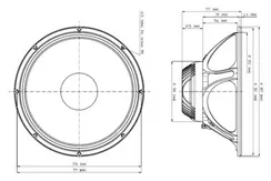 Eighteen Sound 15ND930/16 неодимовый динамик, диаметр 15 дюймов, 500Вт