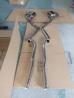 Выхлопная система с заслонками для Mercedes-Benz S400 S450 S500 W223 2.5T / 3.0T