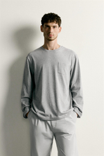 ФУТБОЛКА В ПОЛОСКУ С ДЛИННЫМИ РУКАВАМИ — ZARA · 1887/424