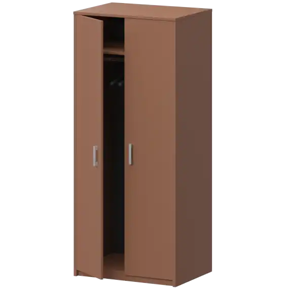 Шкаф для одежды А-307 Терракота 770x580x2000 Арго