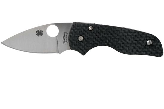 Складной нож Spyderco Lil' Native Sprint Run 230CF90VP c клинком из стали CPM-S90V, рукоять карбон