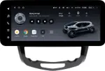 Магнитола для Nissan Qashqai J11 / X-Trail T32 / 2013-2022 (климат, рамка большая, без штатного 360) - Teyes LUX ONE ROUND монитор 12.3" 2K QLED на Android 10, Быстрая, CarPlay, 4G SIM-слот