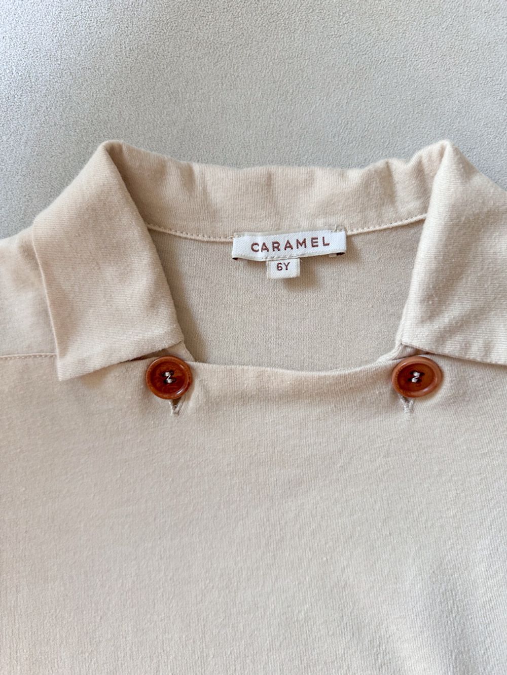 Хлопковая футболка Caramel, 116
