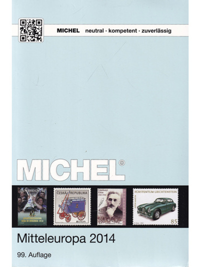 Каталог марок MICHEL. 2014 г. Сборник по маркам стран Центральной Европы