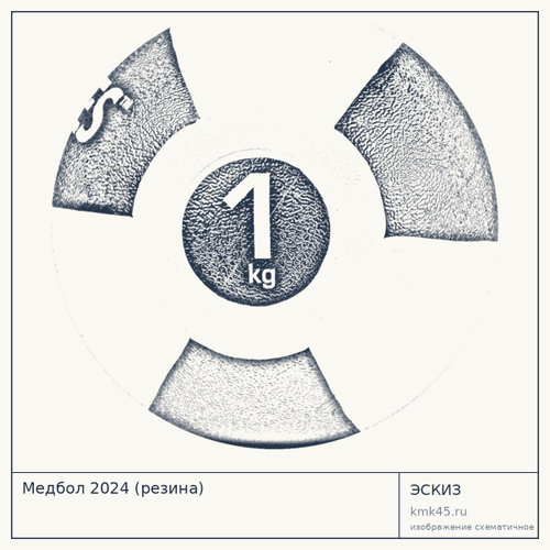 Медбол 2024 (резина) — от 1 500 ₽