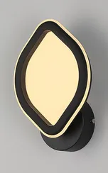 Бра светодиодное Rilon 9331/1S BK, 26 Вт, чёрное