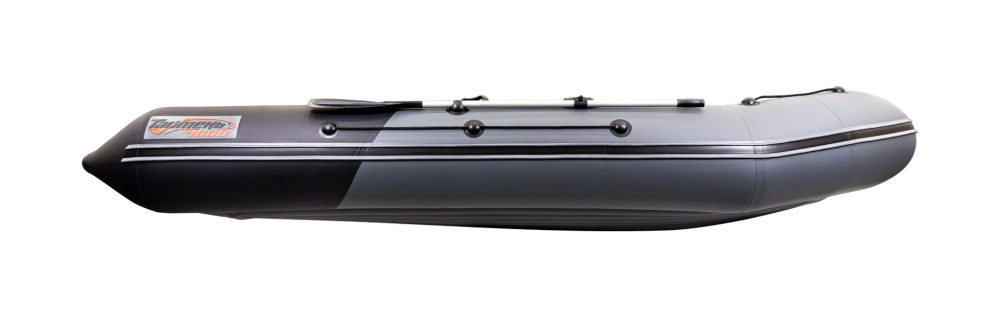 Лодка Таймень NX 4000 НДНД PRO, 4000*1800*495 мм., цвет графит - черный