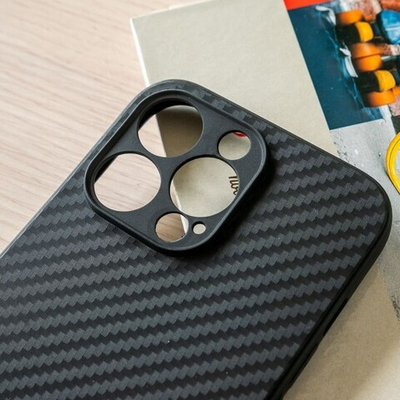 Чехол ТПУ карбон для iPhone 13 pro, 011068 Черный CM