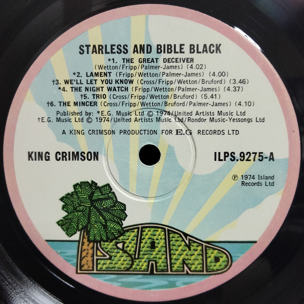 King Crimson / Starless And Bible Black (LP)