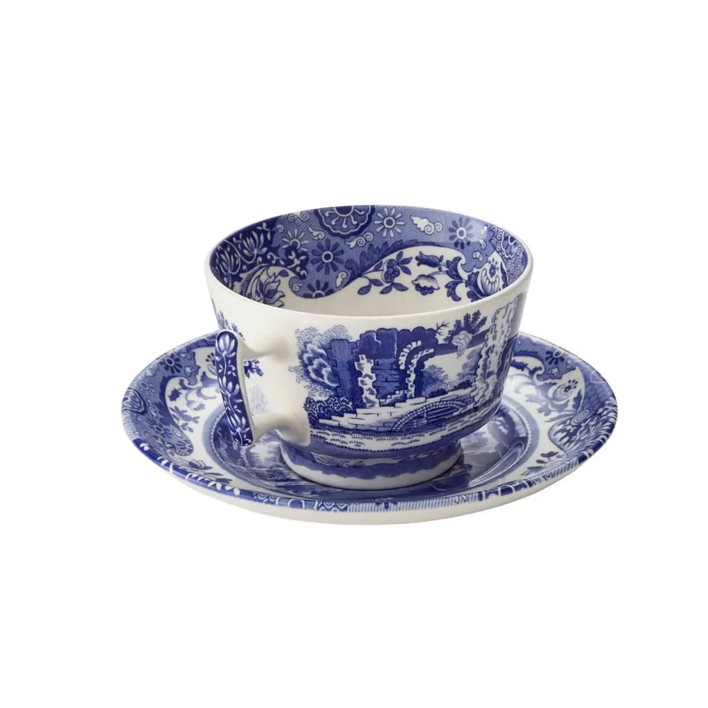 Spode Чашка с блюдцем Blue Italian 200 мл для чая PT-BLI1130-S4
