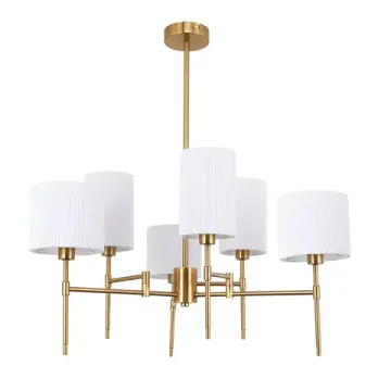 Люстра на штанге 6*Е14 A4108LM-6PB медный DEBORA Arte Lamp