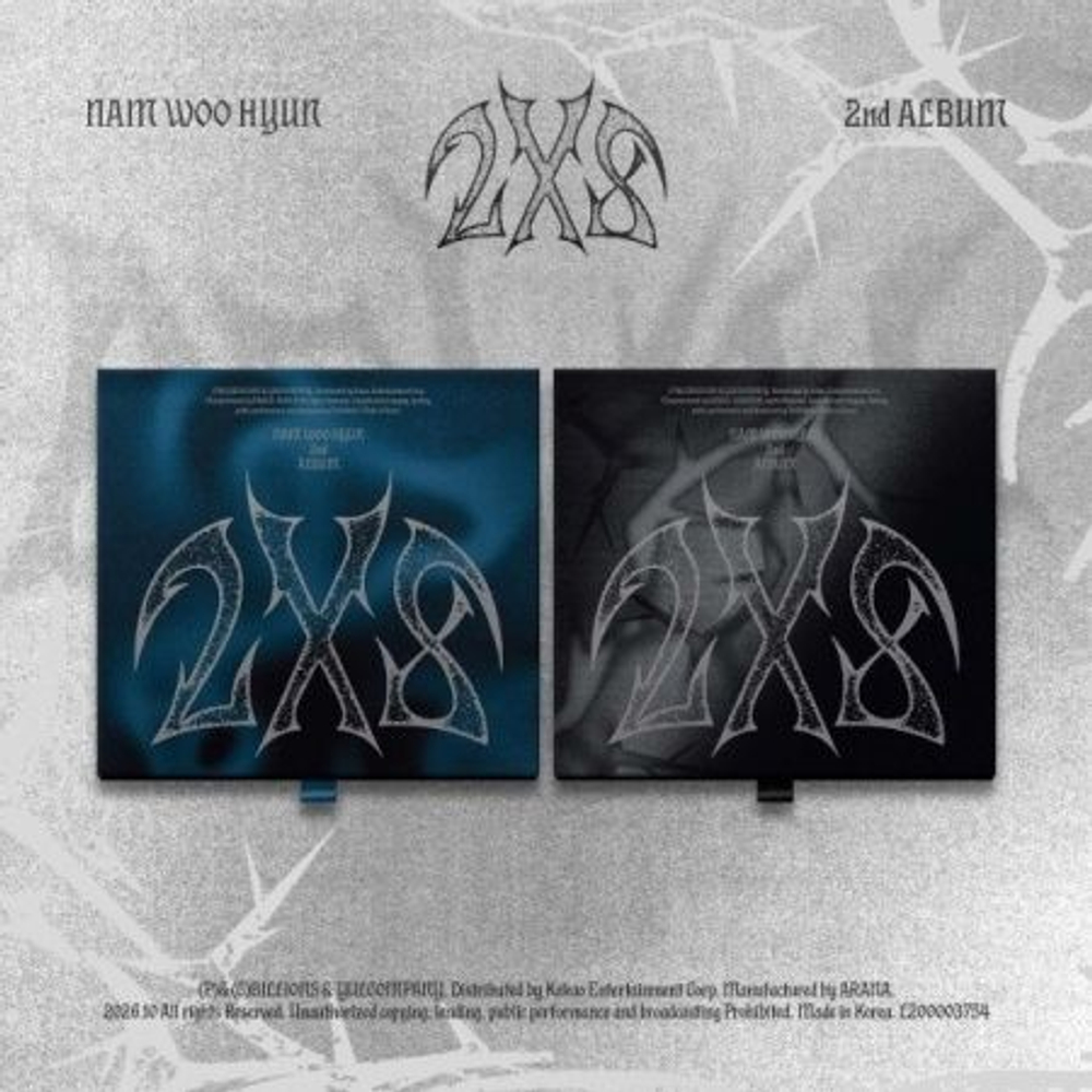 (ПРЕДЗАКАЗ) Альбом NAM WOO HYUN - 2X8 2nd Album RANDOM Version