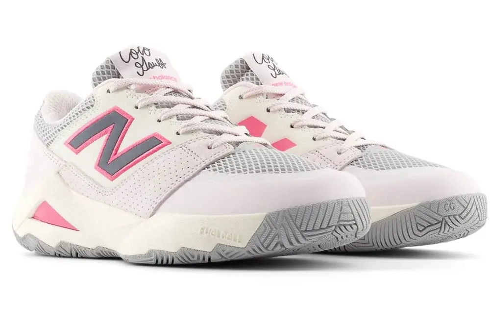 Женские теннисные кроссовки New Balance Coco Delray - pink salt/grey