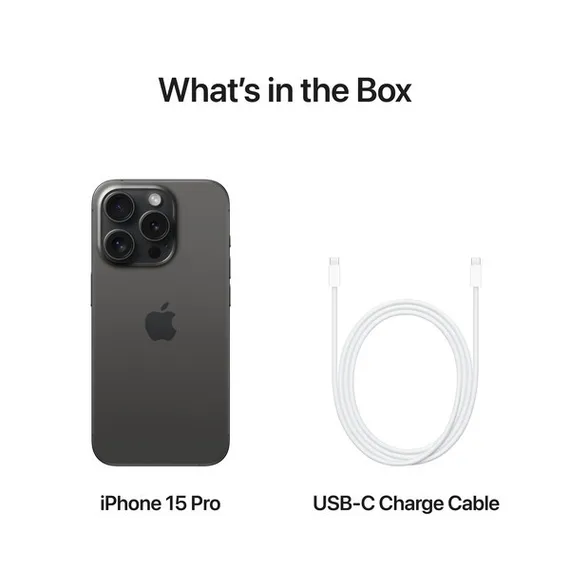 Apple iPhone 15 Pro 128GB Black Titanium (Чёрный Титан)