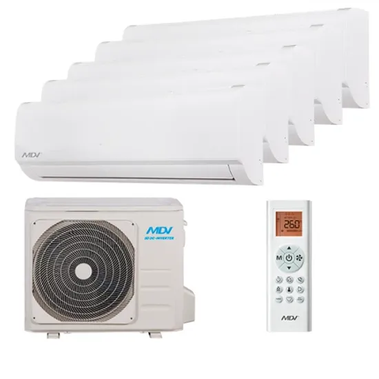 Мультисплит система на 5 комнат MDV MDSAF-07HRDN8 x 5 / MD5O-42HFN8