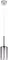 Подвесной светильник Spillray 10232/C Smoke Loft It