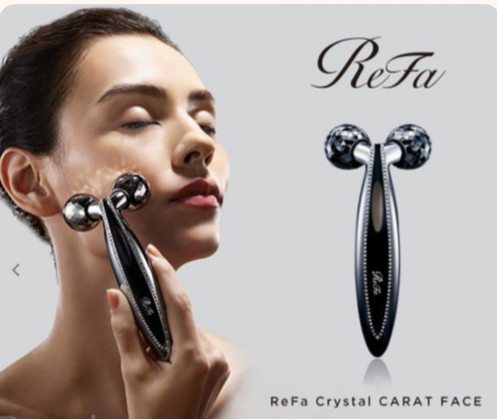 Лифтинг-массажер для лица и зоны декольте с Refa Crystal Carat Face