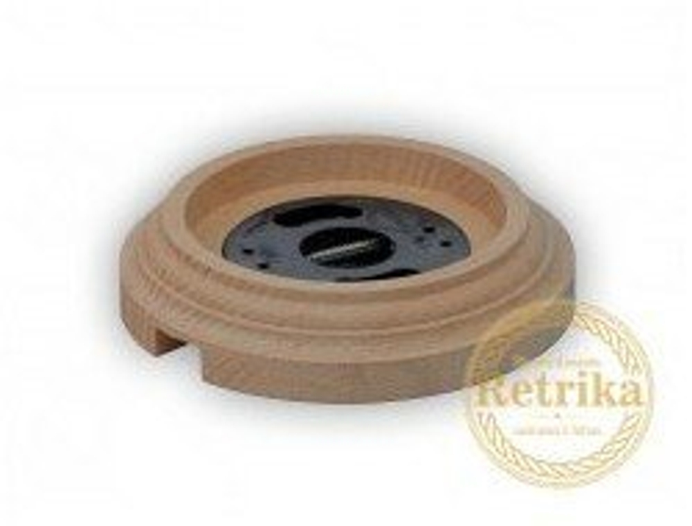 Рамка одноместная "Натуральное дерево" Retrika RD-01020
