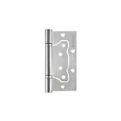 Петля универсальная без врезки FUARO 500-2BB/BL 100x2,5 SC сатин.хром /31057/ (1 шт)
