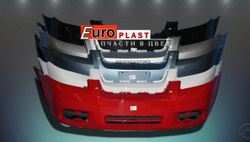 Передние бампера в цвет для Chevrolet Aveo T250