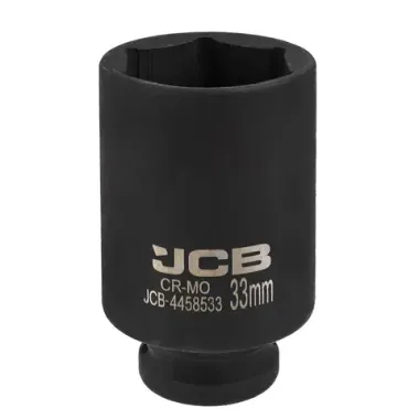 Головка ударная глубокая 1/2'', 33мм (6гр.) JCB JCB-4458533