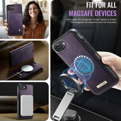 Чехол-кошелек CaseMe 2 in 1 MagSafe iPhone 16E
