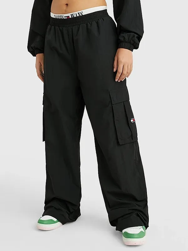 Брюки спортивные женские TOMMY JEANS CLAIRE HR WIDE TRACKPANT