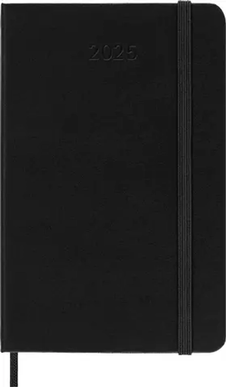 Еженедельник Moleskine (DHB12WN2) Classic WKNT Pocket 90x140мм 144стр. черный