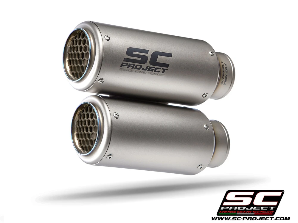 Выхлоп SC-Project Twin CR-T titanium