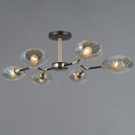 IL0272-6CSQ-25 BK AB TRENTO светильник потолочный ILLUMICO, E14х6