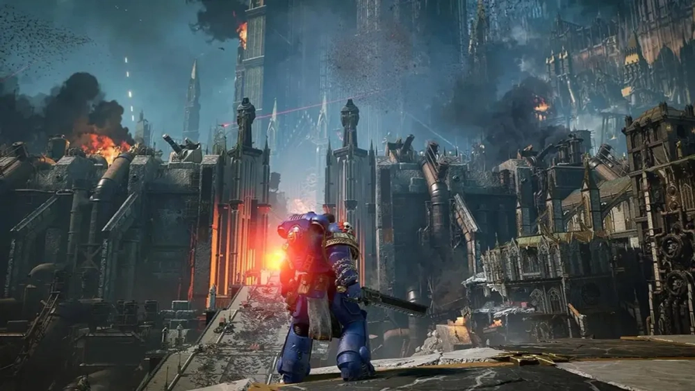 Warhammer 40,000: Space Marine 2 (ключ-карта для Nintendo Switch 2, полностью на русском