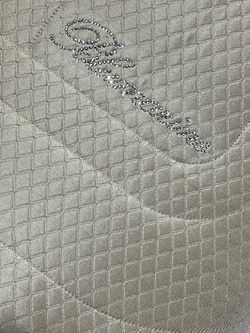 Покрывало 270x270 Blumarine Primizia seta бежевое