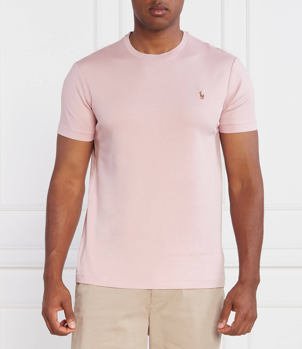 Футболка POLO RALPH LAUREN - пудрово-розовый(710740727)