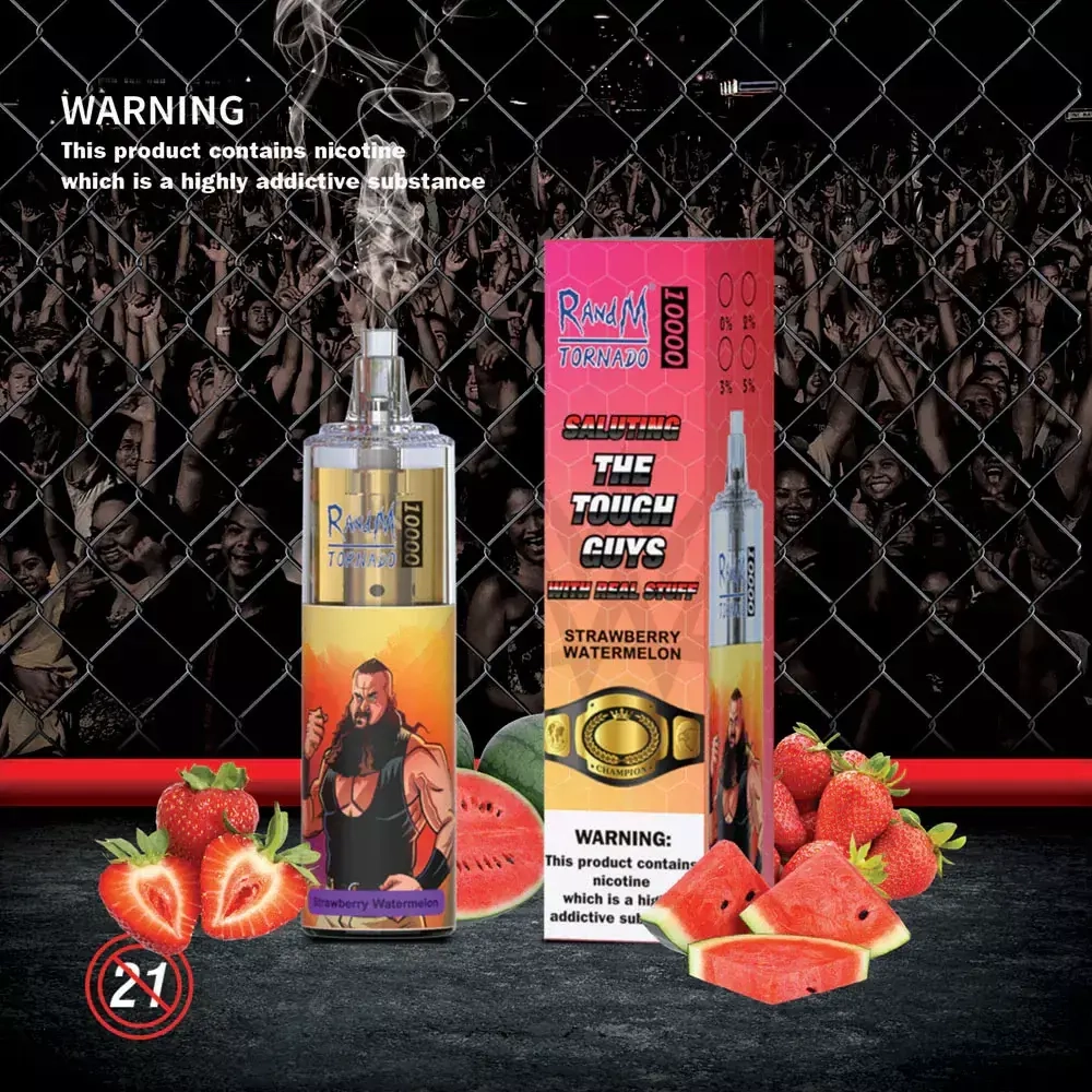 RandM Tornado 10000 - Strawberry Watermelon