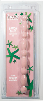 Анальные бусы Bottom Beads (розовый) (Цвет: розовый)
