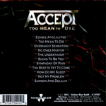Accept / Too Mean To Die (CD)