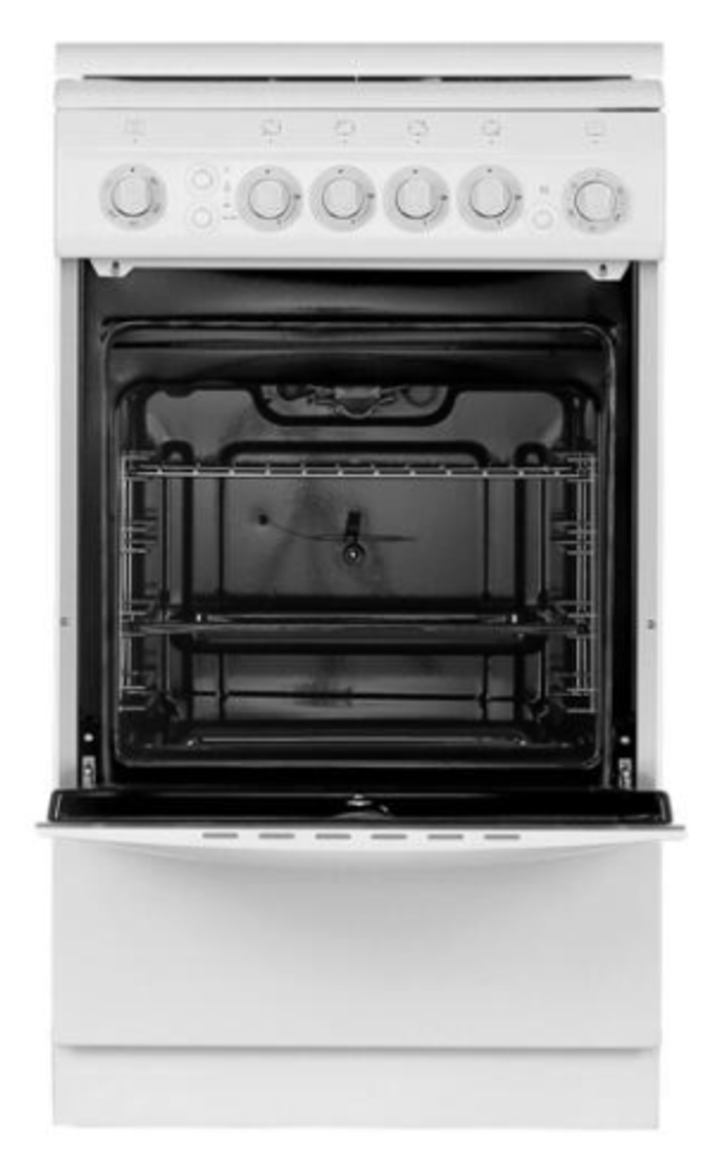 Плита газовая DE LUXE 506040.11г (кр) ЧР белая