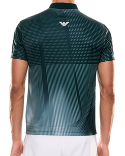 Теннисное поло EA7 Tennis Pro - green fancy