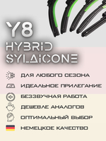 Щетки стеклоочистителя HUOYE Y8 450/475 мм на Mazda MX5 | Hook/J-Hook