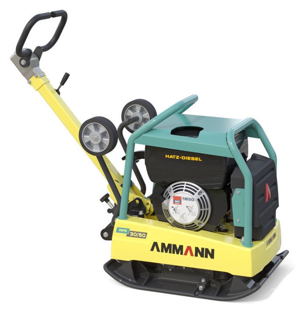 Виброплита дизельная Ammann APR 30/50 - [215 кг / 32 кН / Hatz 1B30] 500 мм