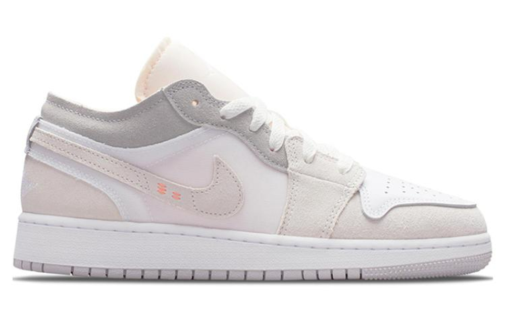 Jordan 1 Low 'Inside Out Cream White Light Grey' GS