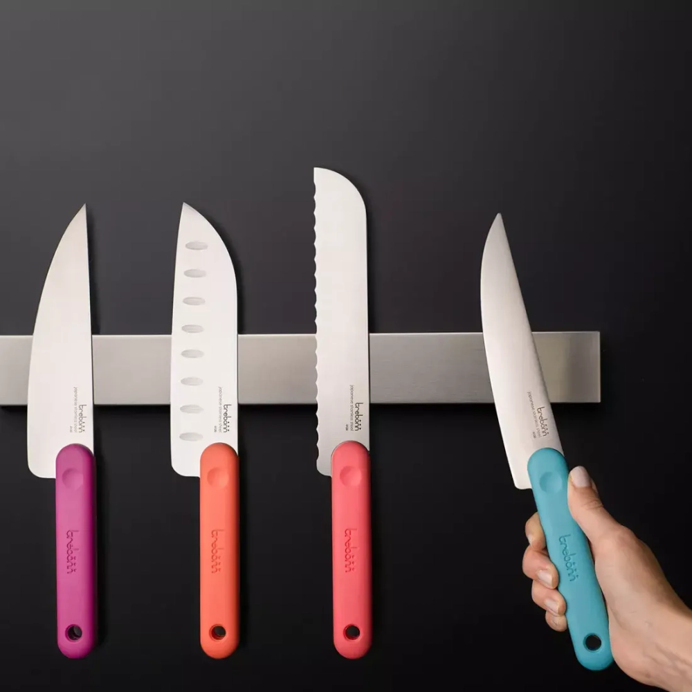 Нож кухонный для нарезки 18см Trebonn Chopping boards and Knives голубой